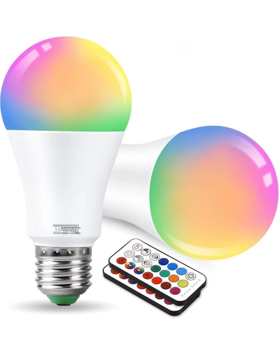 ® Led Ampul Enerji Dostu RGB Işıklı 100W Led Işık