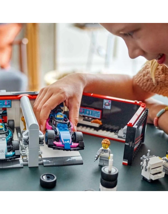 ® City F1 Garajı ve Mercedes-AMG ve Alpine Arabaları 60444