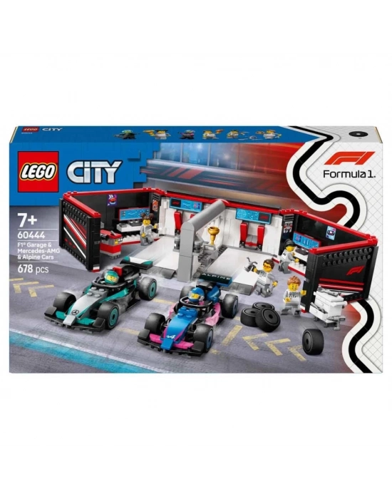 ® City F1 Garajı ve Mercedes-AMG ve Alpine Arabaları 60444