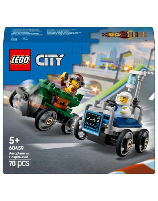 ®  City Uçak, Hastane Yatağına Karşı Yarış Arabası Paketi 60459