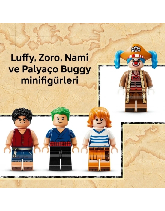 ® ONE PIECE Palyaço Buggynin Sirk Çadırı 75637