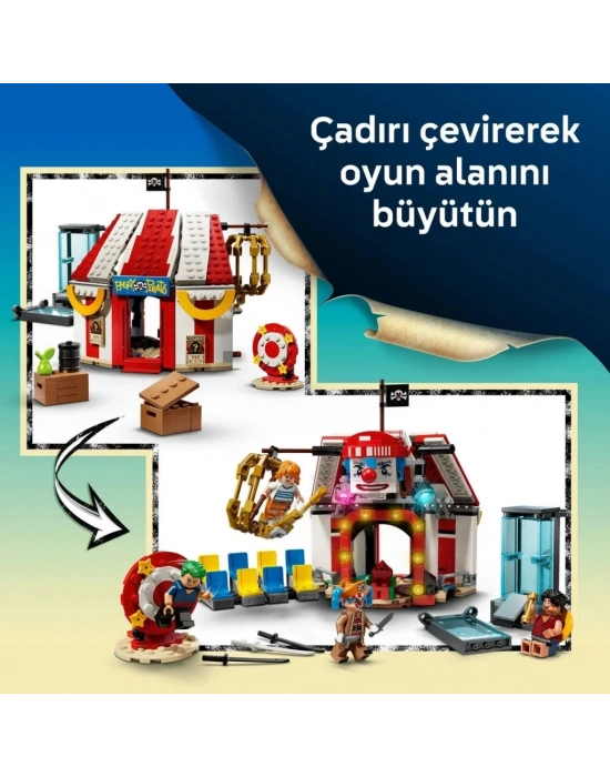 ® ONE PIECE Palyaço Buggynin Sirk Çadırı 75637