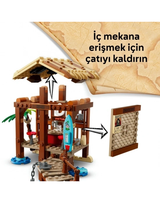 ® ONE PIECE Yel Değirmeni Köyü Kulübesi 75636