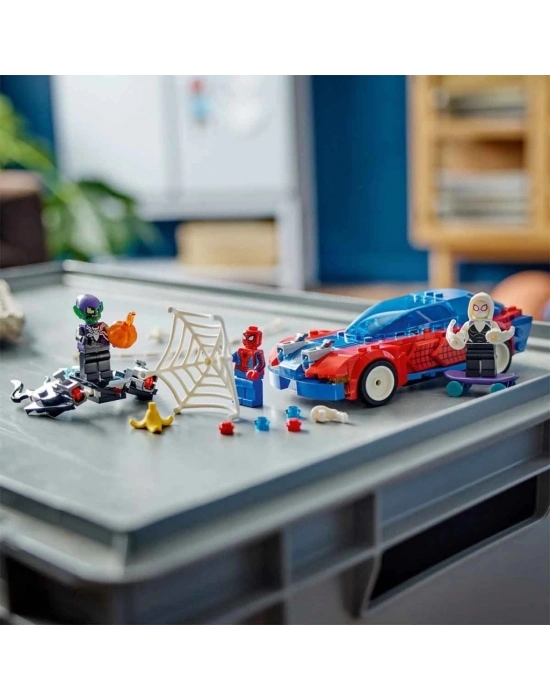 ® Super Heroes  Yarış Arabası ve Venom Green Goblin 76279