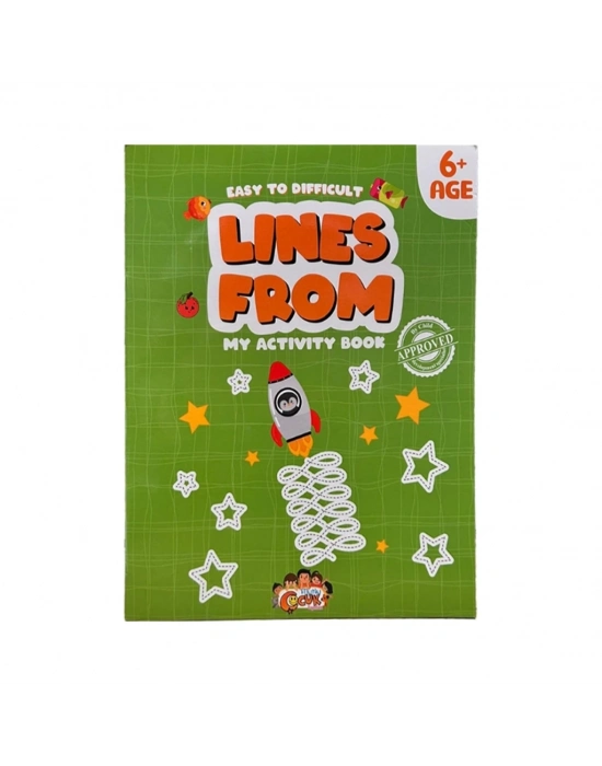 ® Lines From My Activity Book 6 Yaş