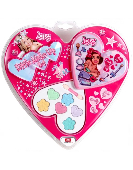 ® Love Kalpli Küçük Makyaj Seti