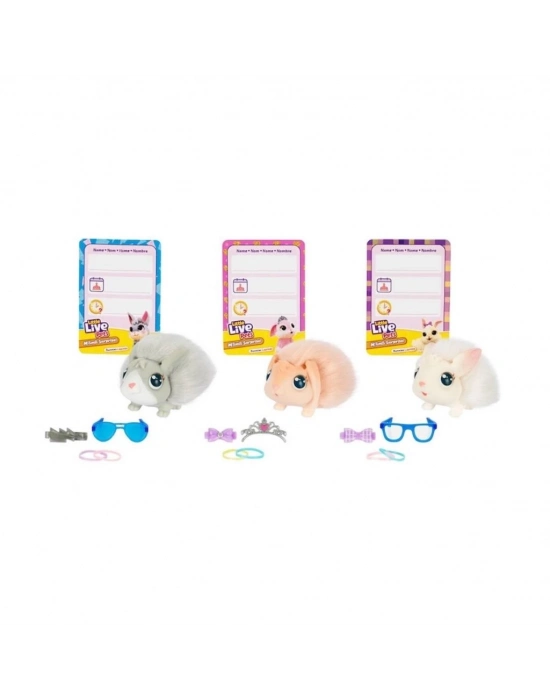 ® LP303000 Live Pets Anne Tavşan ve Yavruları Oyun Seti - 26593