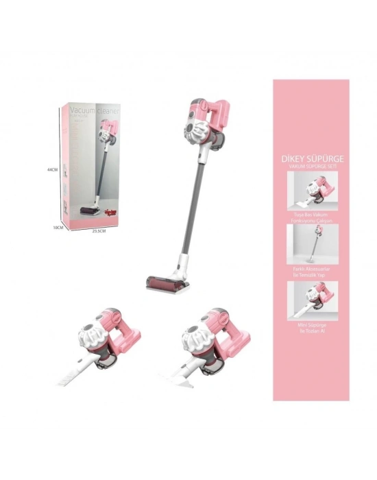 ® LS8807C -Dikey Elektrik Süpürgesi Pembe 3 in1  Kapalı Kutu