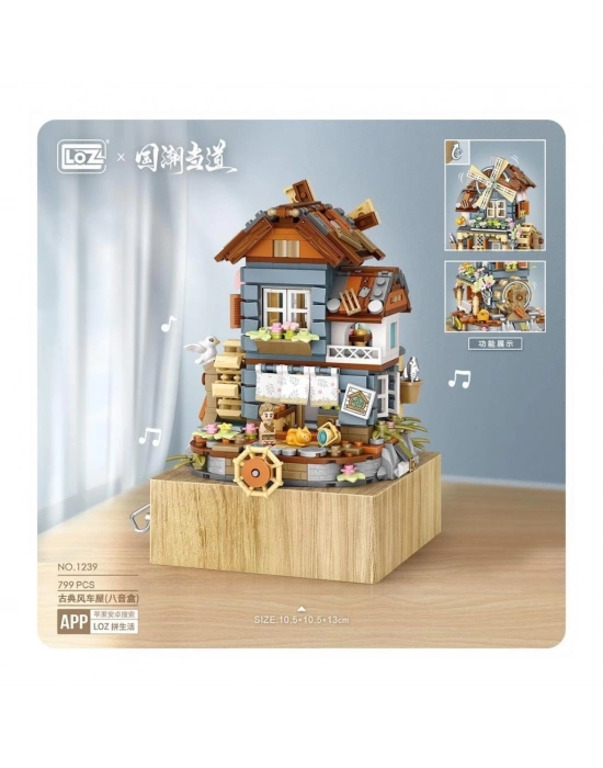 ® LZ1239  Blok Seti 799 Parça -Vagonlife