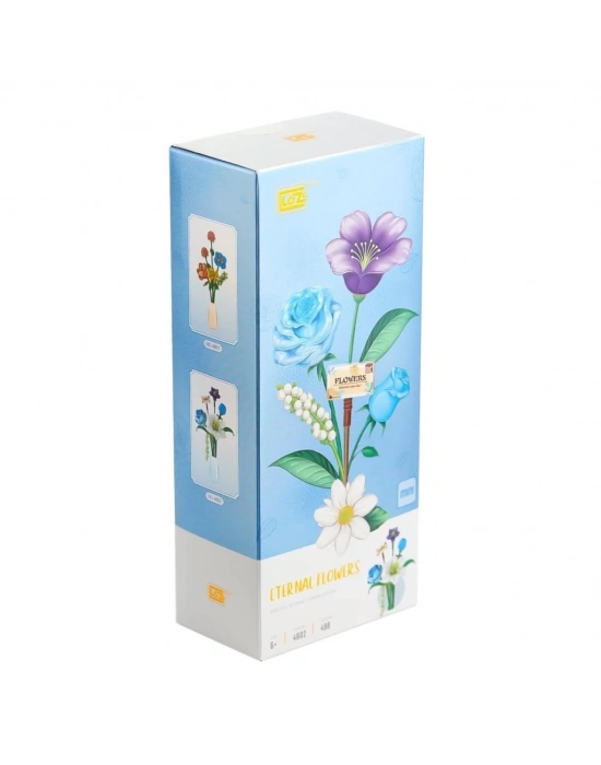 ® LZ4602  Çiçek Blok Seti 488 Parça -Vagon life