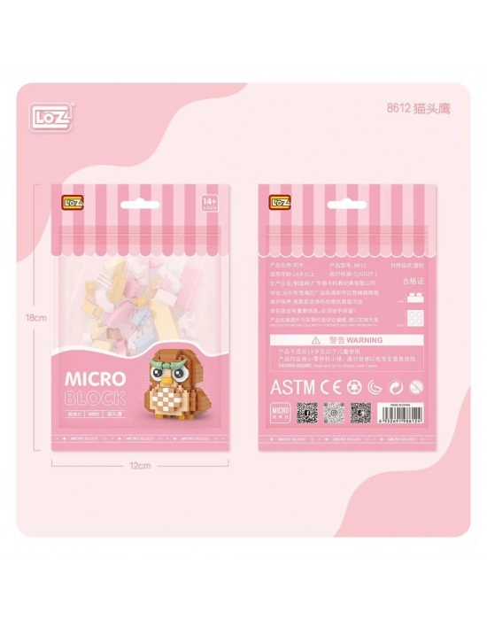 ® LZ8612  Blok Oyuncak Poşet -Vagonlife