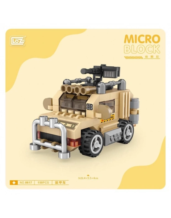 ® LZ8617  Tank Blok Seti Poşet- Vagon life