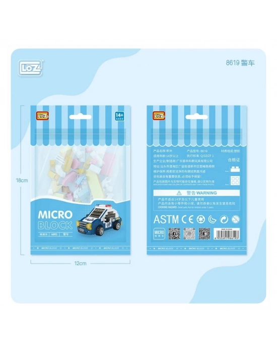 ® LZ8619  Blok Oyuncak  Poşet -Vagonlife