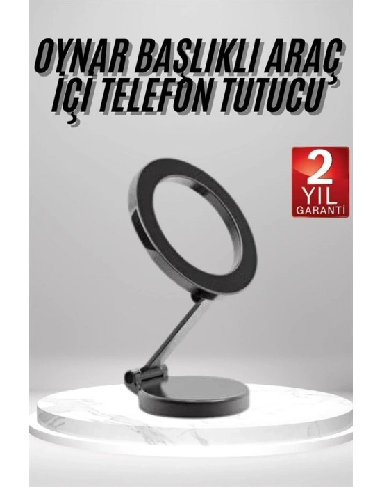 ® Magsafe Telefon Tutucu 360 Dönebilen Ayarlanabilir Araç İçi Tutucu