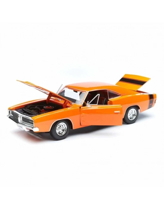 31387 1969 Dodge Charger RT 1: 18  Model Araba -Necotoys