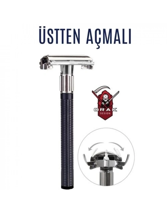 ® Manuel Tıraş Makinesi 2 Taraflı Orak Design