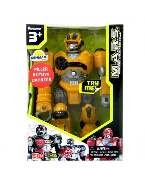® M.A.R.S. Işıklı Yürüyen Robot