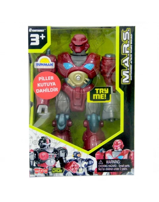 ® M.A.R.S. Işıklı Yürüyen Robot
