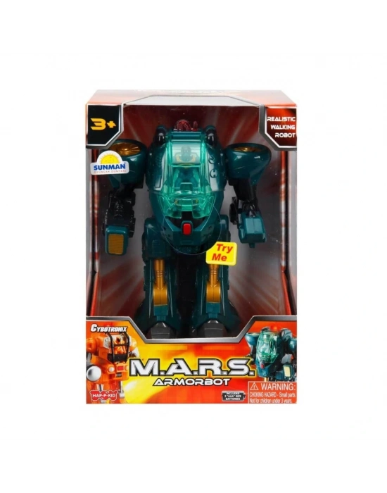 ®  M.A.R.S Sesli ve Işıklı Zırhlı Robot