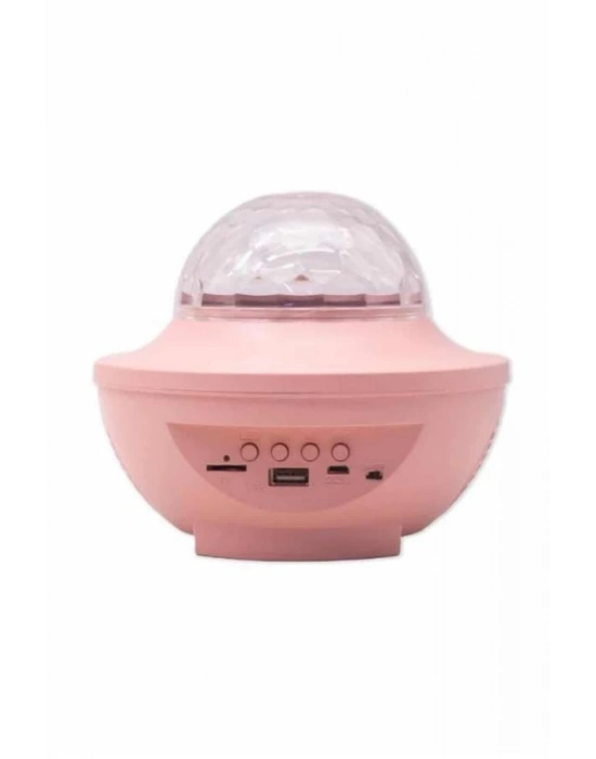 ® Masa ve Gece Lambası Renkli Projektör Işıklı Disko Topu Bluetooth Hoparlör