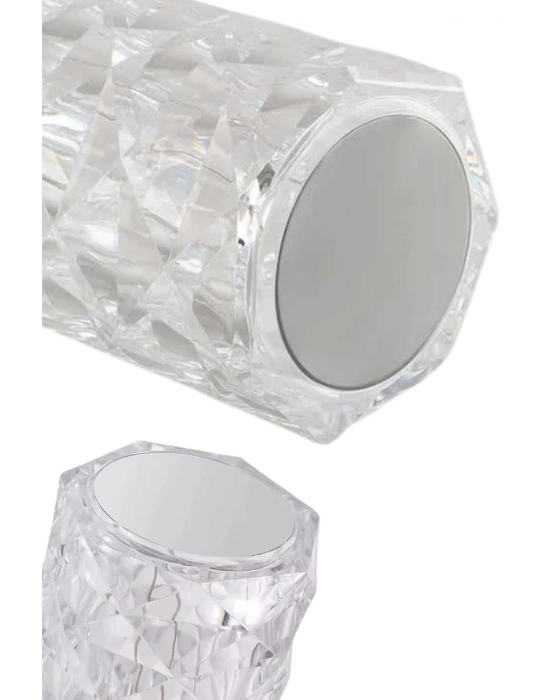 ® Masa ve Gece Lambası Şık ve Dayanıklı Sensörlü Şarjlı Kristal Lamba