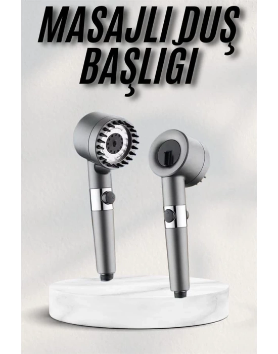 ® Masaj Etkili Turbolu Çok Fonksiyonlu Filtreli Duş Başlığı Yeni Nesil