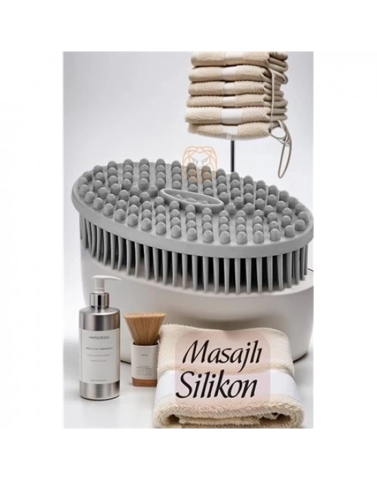 Masajlı Silikon Banyo Fırçası Nuage Design 719327