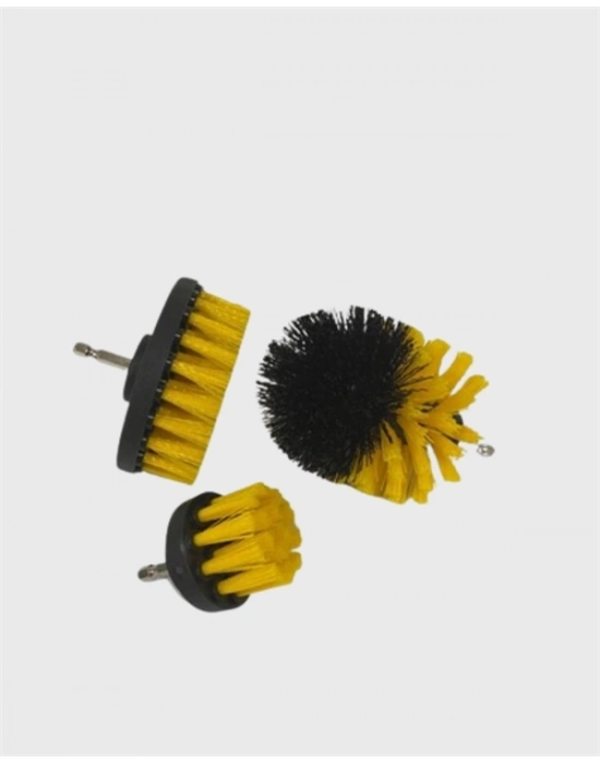 ® Matkap Uyumlu Temizlik Fırçası – Kablolu ve Akülü Matkaplarla Kullanılabilir