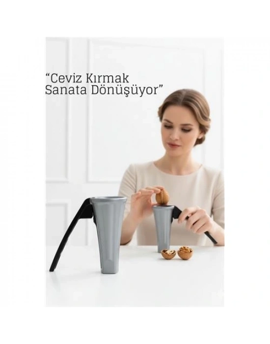® Metal Konik Fındık ve Ceviz Kırıcı - Döküm Ceviz Fındık Kıracağı