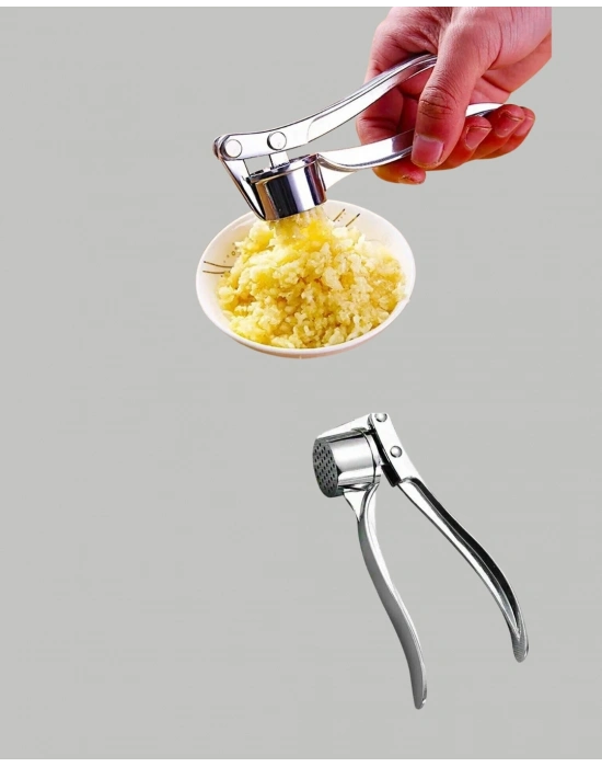 ® Metal Sarımsak Ezici Ergonomik Tutma ve Güçlü Presleme
