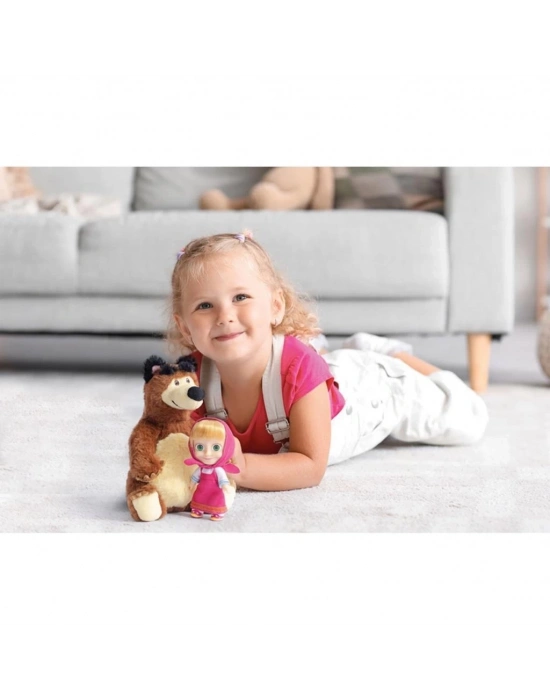 ® MHA21000 Maşa ve Koca Ayı 20 cm Koca Ayı ve 12 cm Maşa