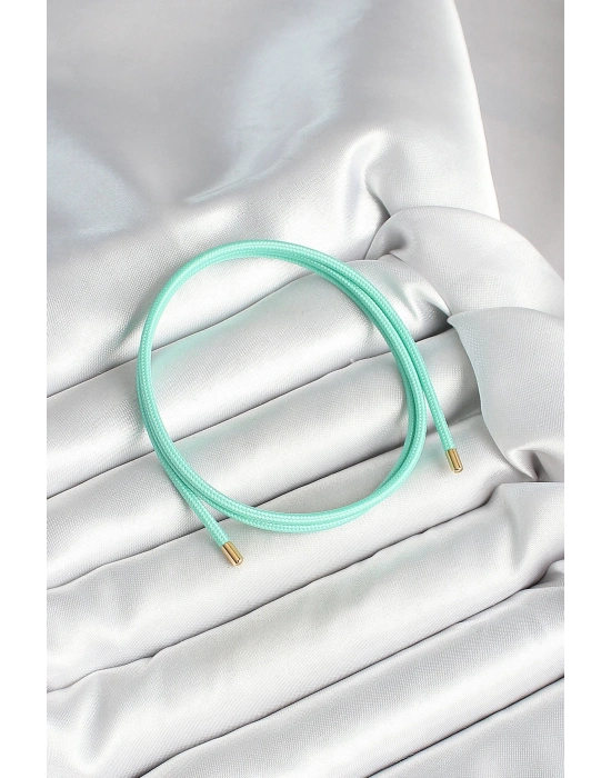 ® Mıknatıslı Turkuaz Renk Sarmal Kadın Bileklik