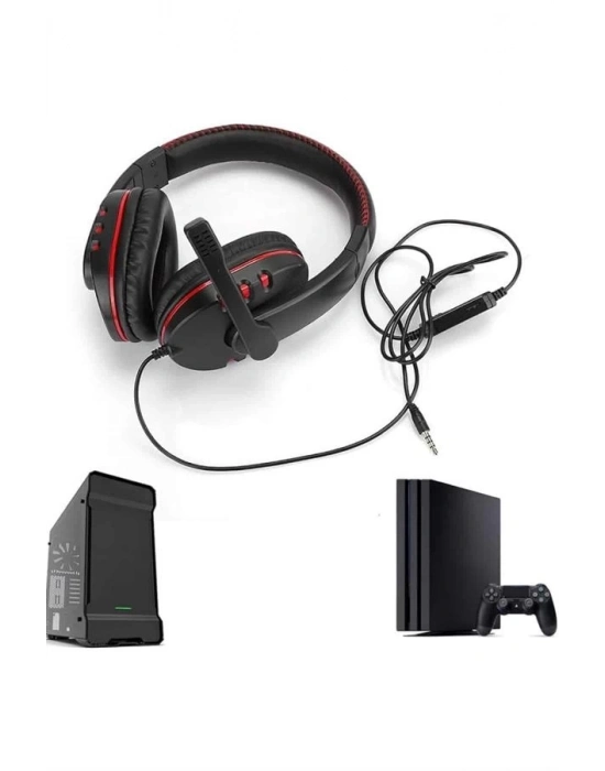 ® Mikrofonlu Gamer Kulaklık Oyuncu Kulaklığı Yüksek Ses Kaliteli Stereo Yumuşak Yastıklar