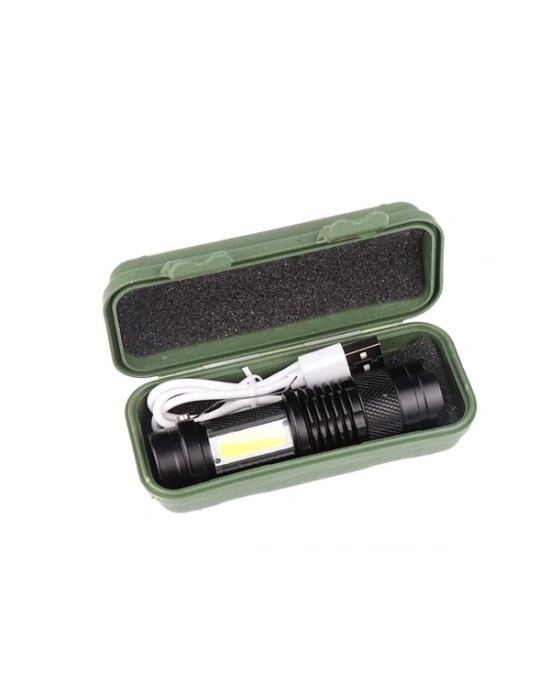 ® Mini Boy LED El Feneri - 2000 Lümen, Su Geçirmez Tasarım