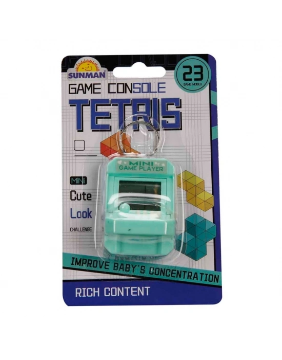 ®  Oyun Konsolu 23 Oyun Modlu Tetris Anahtarlık