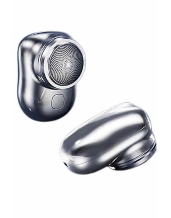 ® Mini Sıfır Sakal Yanak Tıraş Makinesi USB Şarjlı Sıfır Sakal Taşınabilir Korumalı