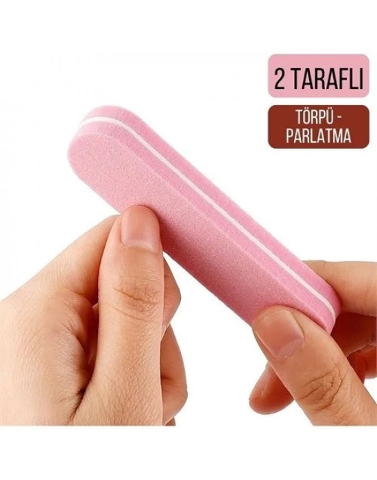 Mini Tırnak Törpü ve Parlatma Blok Sünger 2 Yüzey 717827