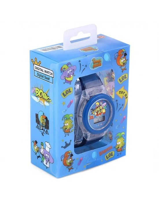 ®  Lisanslı 7210 Mavi Işıklı Çocuk Kol Saati