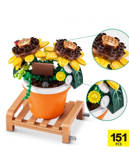 ® MNB08000 MAX Saksı Bitkileri sürprizi 151 parça