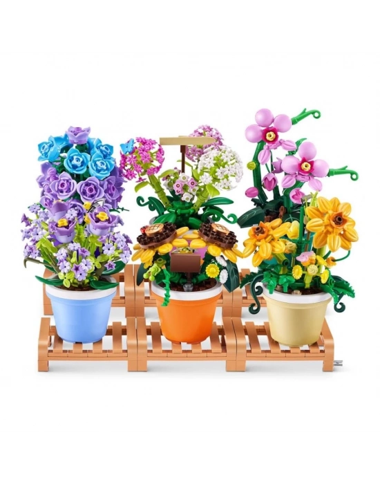 ® MNB08000 MAX Saksı Bitkileri sürprizi 151 parça