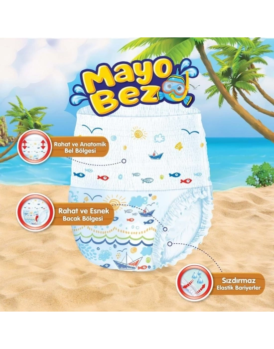 ®   Mayo Bez 4-5 Beden 9-15 Kg 11 Adet