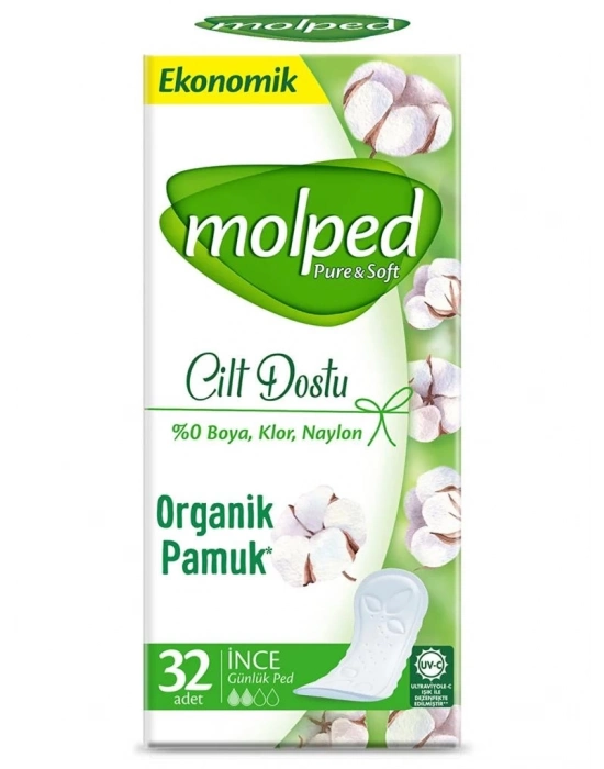 ®   Pure&Soft Cilt Dostu Ped Eko 32 Adet