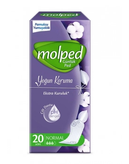 ®   Yoğun Koruma Günlük Ped 20 Adet