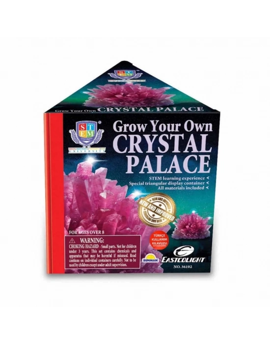 ® Mor Kristal Büyütme Seti