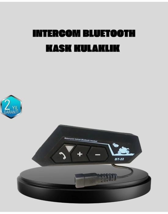 ® Motosiklet Kask Kulaklığı Bluetooth 5.0 Gürültü Önleme ve Hızlı Bağlantı