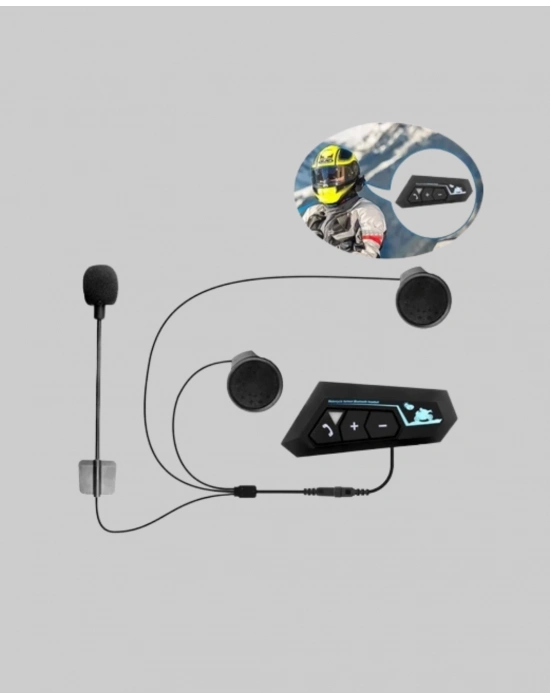 ® Motosiklet Kask Kulaklığı Bluetooth 5.0 Gürültü Önleme ve Hızlı Bağlantı