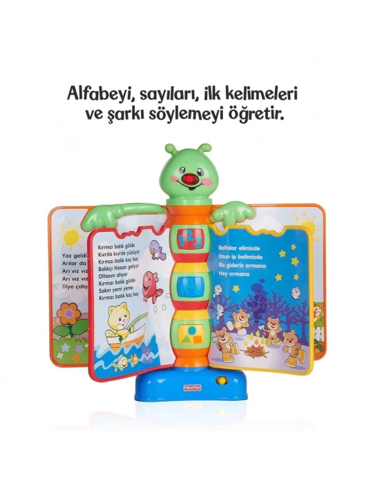 ® N3835 ® Eğlen ve Öğren Eğitici Masalcı Tırtıl / Türkçe / +6 ay