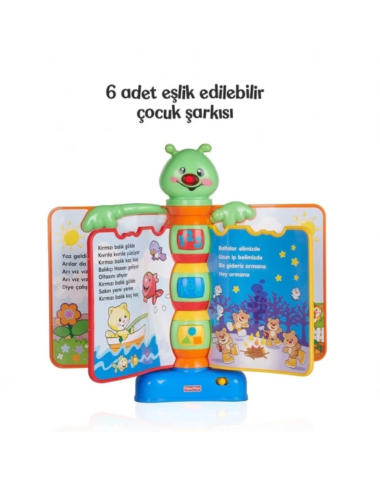 ® N3835 ® Eğlen ve Öğren Eğitici Masalcı Tırtıl / Türkçe / +6 ay