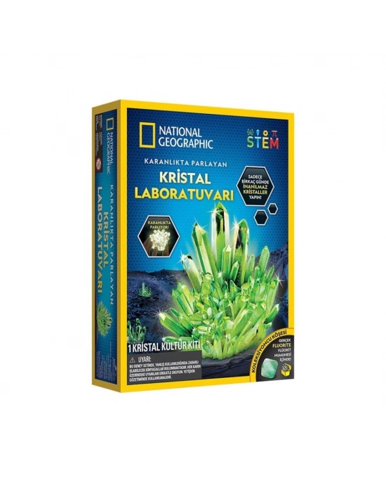 ® NAT08002 Parlayan Kristal Laboratuvarı -TNGGIDCRYSTAL +8 yaş
