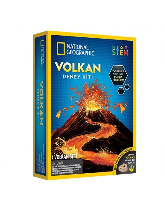 ® Natgeo Volkan Deney Kiti